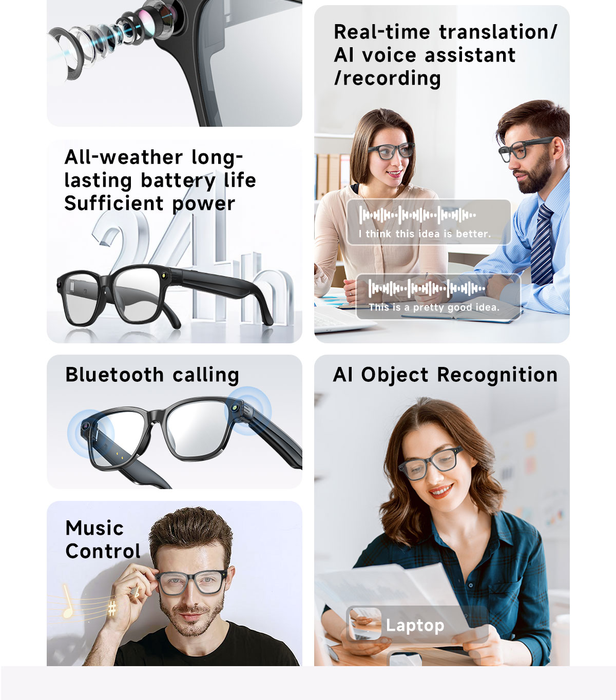 smart glasses，ar glasses，ai glasses，smart glasses with camera，smart sunglasses，best smart glasses